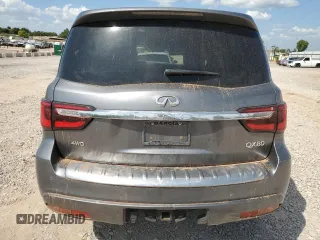 2021 Infiniti QX80 SENSORY with VIN JN8AZ2BC6M9475879, listed as a Copart auction lot 70437604 with 0 mi miles and Salvage Title. Bid and sale history available at carsss.com. Image 6.