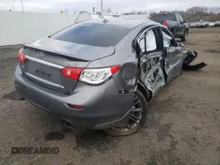 2016 Infiniti Q50 Red Sport 400 с VIN JN1FV7AR7GM450381, выставлен на аукционе Copart как лот 49452785 с пробегом 81 697 миль миль и Списание • Salvage title. История ставок и продаж доступна на DreamBid. Изображение 3.
