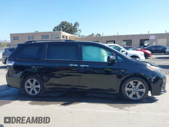 2018 Toyota Sienna SE with VIN 5TDXZ3DC9JS935123, listed as a IAAI auction lot 41955203 with 108,612 mi miles and . Bid and sale history available at DreamBid. Image 14.