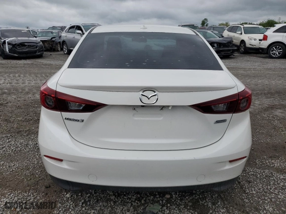 2016 Mazda Mazda3 i Touring with VIN 3MZBM1W75GM297729, listed as a Copart auction lot 47344135 with 277,038 mi miles and Salvage Title. Bid and sale history available at carsss.com. Image 6.