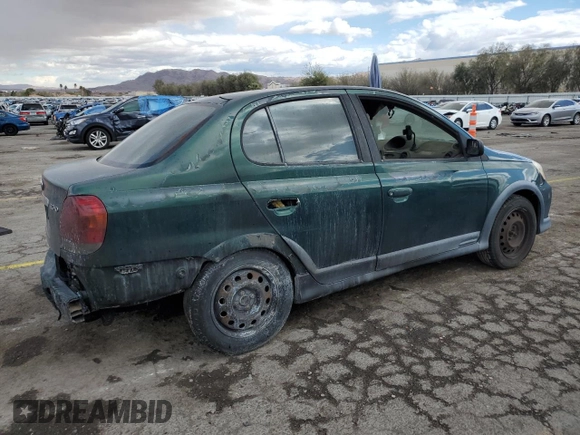 2003 Toyota ECHO with VIN JTDBT123735037504, listed as a Copart auction lot 48007845 with 0 mi miles and Non Repairable. Bid and sale history available at carsss.com. Image 3.