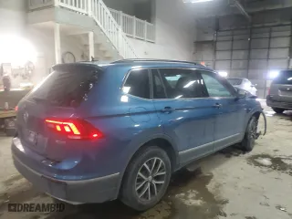 2020 Volkswagen Tiguan SE with VIN 3VV2B7AX5LM013501, listed as a Copart auction lot 45628605 with 94,075 mi miles and Salvage Title. Bid and sale history available at carsss.com. Image 3.