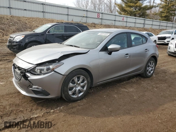 2015 Mazda 3 i Sport with VIN 3MZBM1K78FM155508, listed as a Copart auction lot 48051835 with 39,978 mi miles and Clean Title. Bid and sale history available at DreamBid. Image 1.