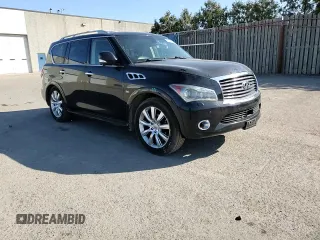 2014 Infiniti QX80 with VIN JN8AZ2NE9E9063812, listed as a Copart auction lot 49495815 with 170,290 mi miles and Salvage Title. Bid and sale history available at carsss.com. Image 11.