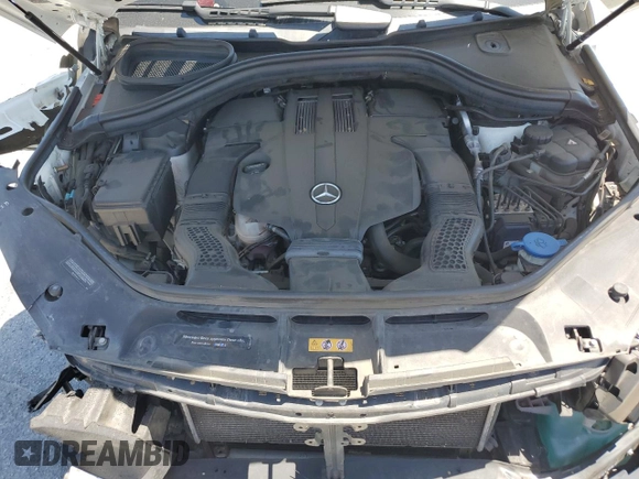 2019 Mercedes-Benz GLS 450 with VIN 4JGDF6EE9KB222613, listed as a Copart auction lot 59233025 with 73,660 mi miles and Salvage title. Bid and sale history available at DreamBid. Image 12.