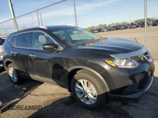 2016 Nissan Rogue SL with VIN 5N1AT2MV7GC913968, listed as a Copart auction lot 55061085 with 204,121 mi miles and Clean Title. Bid and sale history available at DreamBid. Image 4.