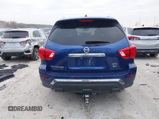 2018 Nissan Pathfinder SV z VIN 5N1DR2MM1JC636244, wystawiony jako IAAI lot #41081084 z przebiegiem 114 711 mil mil oraz . Historia ofert i sprzedaży dostępna na DreamBid. Obrazek 17.
