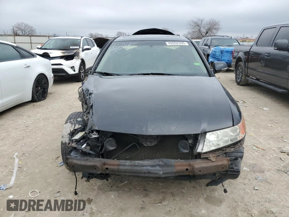 2007 Acura TSX with VIN JH4CL96867C015499, listed as a Copart auction lot 45552355 with 201,481 mi miles and Salvage title. Bid and sale history available at DreamBid. Image 5.