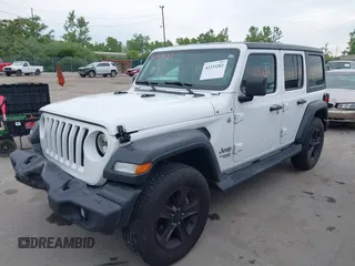 2018 Jeep Wrangler Unlimited Sport S z VIN 1C4HJXDG6JW222637, wystawiony jako IAAI lot #42333283 z przebiegiem 80 595 mil mil oraz . Historia ofert i sprzedaży dostępna na DreamBid. Obrazek 17.