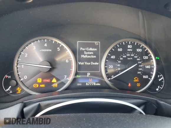 2018 Lexus NX 300 z VIN JTJBARBZ1J2172028, wystawiony jako Copart lot #55750525 z przebiegiem 67 778 mil mil oraz Szkoda całkowita • Salvage title. Historia ofert i sprzedaży dostępna na DreamBid. Obrazek 9.