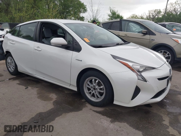 2017 Toyota Prius Two with VIN JTDKBRFUXH3036063, listed as a IAAI auction lot 42036676 with 202,873 mi miles. Bid and sale history available at carsss.com. Image 1.
