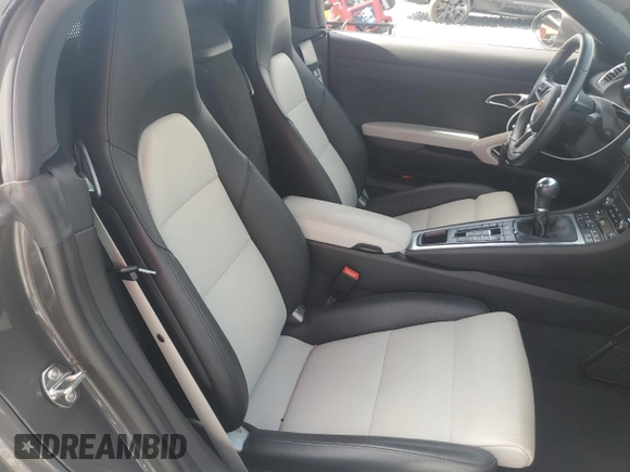 2023 Porsche Boxster with VIN WP0CA2A81PS205206, listed as a Copart auction lot 59809215 with 9,483 mi miles and Salvage title. Bid and sale history available at DreamBid. Image 10.