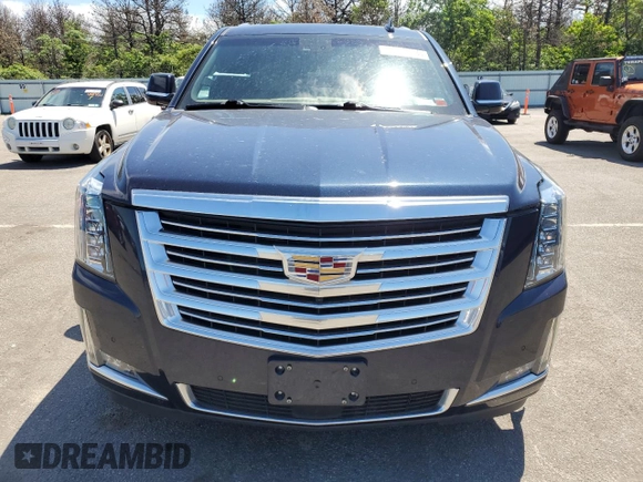 2018 Cadillac Escalade Platinum z VIN 1GYS4DKJ4JR376654, wystawiony jako Copart lot #57329564 z przebiegiem 38 172 mil mil oraz Szkoda całkowita • Salvage title. Historia ofert i sprzedaży dostępna na DreamBid. Obrazek 5.