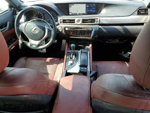 2015 Lexus GS 350 with VIN JTHBE1BL2FA011686, listed as a Copart auction lot 62676685 with 146,673 mi miles and Salvage title. Bid and sale history available at DreamBid. Image 8.