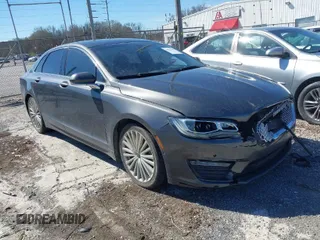 2017 Lincoln MKZ Hybrid Reserve with VIN 3LN6L5MU3HR613216, listed as a IAAI auction lot 41812787 with 149,105 mi miles. Bid and sale history available at carsss.com. Image 1.