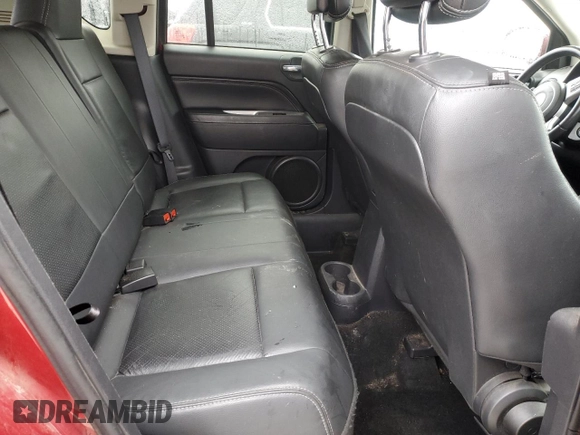 2015 Jeep Compass High Altitude Edition with VIN 1C4NJDEB4FD120048, listed as a Copart auction lot 52101005 with 143,888 mi miles and Clean Title. Bid and sale history available at carsss.com. Image 11.