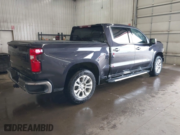 2023 Chevrolet Silverado 1500 LTZ with VIN 2GCUDGED3P1113448, listed as a IAAI auction lot 41319765 with 25,597 mi miles and . Bid and sale history available at DreamBid. Image 4.