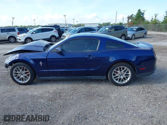 2012 Ford Mustang Premium with VIN 1ZVBP8AM8C5276970, listed as a IAAI auction lot 41195671 with 88,420 mi miles and . Bid and sale history available at DreamBid. Image 14.