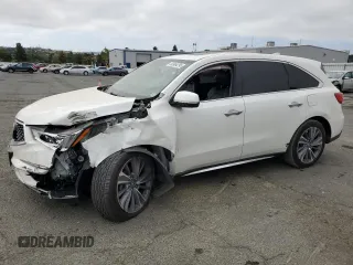 2018 Acura MDX Technology with VIN 5J8YD3H55JL002515, listed as a Copart auction lot 58964295 with 111,842 mi miles and Salvage title. Bid and sale history available at DreamBid. Image 1.