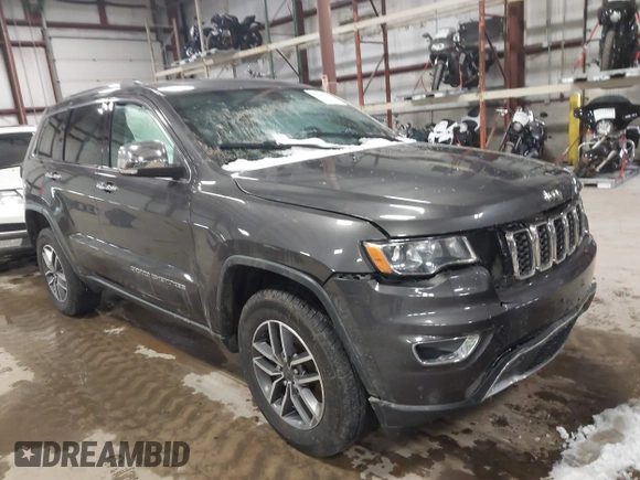 2021 Jeep Grand Cherokee 80th Anniversary with VIN 1C4RJFBG7MC513588, listed as a IAAI auction lot 41441227 with 49,143 mi miles and . Bid and sale history available at DreamBid. Image 1.