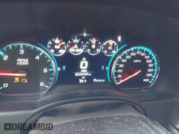 2016 Chevrolet Tahoe LTZ with VIN 1GNSKCKC7GR171904, listed as a IAAI auction lot 41967060 with 223,334 mi miles and . Bid and sale history available at DreamBid. Image 7.