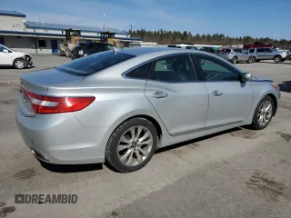 2014 Hyundai Azera with VIN KMHFG4JG9EA340818, listed as a Copart auction lot 47789005 with 91,317 mi miles and Salvage title. Bid and sale history available at DreamBid. Image 3.