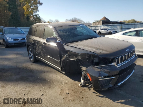 2023 Jeep Grand Cherokee Limited with VIN 1C4RJHBG6PC565794, listed as a Copart auction lot 77047504 with Not provided miles and Salvage title. Bid and sale history available at DreamBid. Image 4.