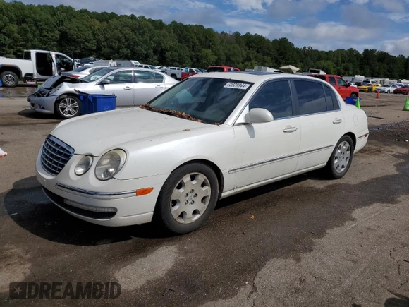 2008 Kia Amanti z VIN KNALD125985166304, wystawiony jako Copart lot #72928844 z przebiegiem 170 613 mil mil oraz Szkody całkowita. Historia ofert i sprzedaży dostępna na DreamBid. Obrazek 1.