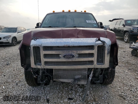 2008 Ford F-350 with VIN 1FTWW32R08EA90223, listed as a Copart auction lot 53132245 with 174,933 mi miles and Salvage title. Bid and sale history available at DreamBid. Image 5.
