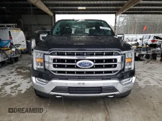 2021 Ford F-150 XL with VIN 1FTFW1E59MFC17844, listed as a Copart auction lot 48328155 with 61,852 mi miles and Salvage Title. Bid and sale history available at carsss.com. Image 5.