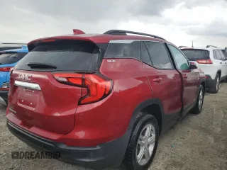 2018 GMC Terrain SLE with VIN 3GKALMEV6JL344111, listed as a Copart auction lot 51704435 with Not Provided miles and Non Repairable. Bid and sale history available at carsss.com. Image 3.