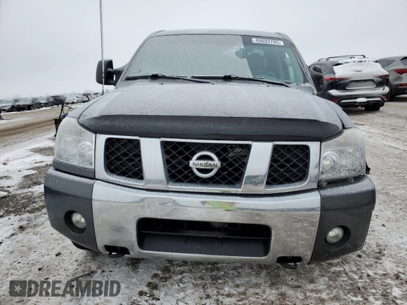 2007 Nissan Titan LE with VIN 1N6AA07B97N234446, listed as a Copart auction lot 45693705 with 119,409 mi miles and Salvage title. Bid and sale history available at DreamBid. Image 5.