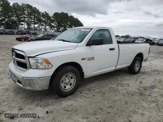2017 Ram 1500 Tradesman with VIN 3C6JR6DT1HG706829, listed as a Copart auction lot 71630854 with 93,123 mi miles and Salvage Title. Bid and sale history available at carsss.com. Image 1.
