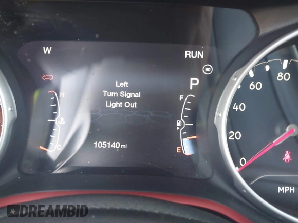 2017 Jeep Compass Trailhawk with VIN 3C4NJDDB3HT624492, listed as a IAAI auction lot 42618883 with 105,140 mi miles and . Bid and sale history available at DreamBid. Image 16.