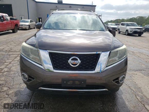 2015 Nissan Pathfinder SL z VIN 5N1AR2MM2FC678027, wystawiony jako Copart lot #56682035 z przebiegiem 152 417 mil mil oraz Szkoda całkowita • Salvage title. Historia ofert i sprzedaży dostępna na DreamBid. Obrazek 5.