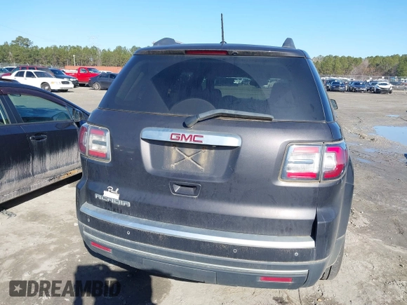 2014 GMC Acadia SLE with VIN 1GKKRNED6EJ192134, listed as a IAAI auction lot 41476121 with 191,899 mi miles and . Bid and sale history available at carsss.com. Image 16.