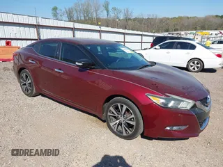 2016 Nissan Maxima Platinum with VIN 1N4AA6AP1GC416590, listed as a IAAI auction lot 41817288 with 248,514 mi miles and . Bid and sale history available at DreamBid. Image 1.