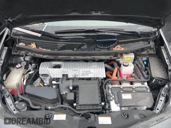 2017 Toyota Prius v Two with VIN JTDZN3EU6HJ069884, listed as a IAAI auction lot 41493416 with 37,716 mi miles. Bid and sale history available at carsss.com. Image 10.