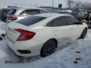 2021 Honda Civic Sedan EX with VIN 2HGFC2F76MH003277, listed as a Copart auction lot 45708695 with 86,104 mi miles and Salvage Title. Bid and sale history available at carsss.com. Image 3.
