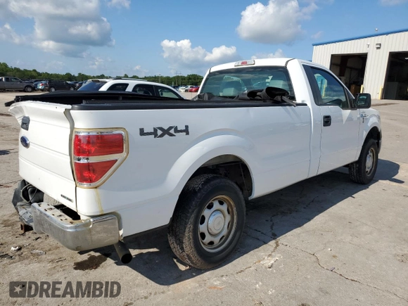 2014 Ford F-150 XL with VIN 1FTNF1EF7EKE31924, listed as a Copart auction lot 63032584 with 223,517 mi miles and Salvage Title. Bid and sale history available at carsss.com. Image 3.