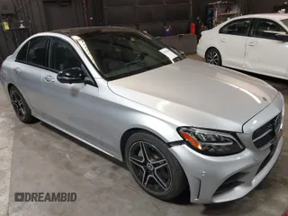 2020 Mercedes-Benz C 300 with VIN WDDWF8EB4LR549336, listed as a IAAI auction lot 41567409 with 19,642 mi miles and . Bid and sale history available at DreamBid. Image 1.