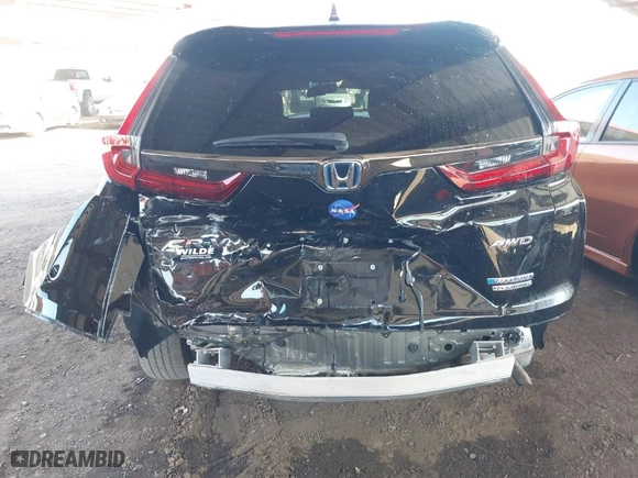 2022 Honda CR-V Hybrid Touring with VIN 5J6RT6H97NL022579, listed as a IAAI auction lot 40892786 with 29,850 mi miles. Bid and sale history available at carsss.com. Image 16.