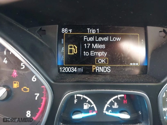 2017 Ford Escape SE with VIN 1FMCU0GDXHUD45191, listed as a IAAI auction lot 41883627 with 120,034 mi miles. Bid and sale history available at carsss.com. Image 15.