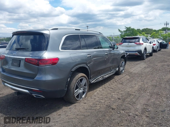 2021 Mercedes-Benz GLS 450 with VIN 4JGFF5KE4MA369504, listed as a IAAI auction lot 39590170 with 101,863 mi miles and . Bid and sale history available at DreamBid. Image 4.