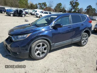 2017 Honda CR-V EX-L with VIN 5J6RW2H84HL018727, listed as a Copart auction lot 50523945 with 125,342 mi miles and Salvage Title. Bid and sale history available at DreamBid. Image 1.