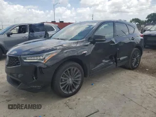 2024 Acura RDX w/A-Spec Advance Package with VIN 5J8TC2H82RL008172, listed as a Copart auction lot 65535654 with 4,873 mi miles and Salvage Title. Bid and sale history available at carsss.com. Image 1.