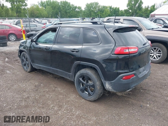 2017 Jeep Cherokee Altitude with VIN 1C4PJMAS7HW589950, listed as a IAAI auction lot 42359634 with 133,619 mi miles and . Bid and sale history available at DreamBid. Image 3.