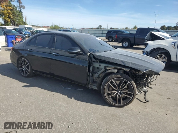 2020 Mercedes-Benz E 53 AMG with VIN W1KZF6BB5LA761344, listed as a Copart auction lot 78992134 with 42,415 mi miles and Salvage Title. Bid and sale history available at DreamBid. Image 4.