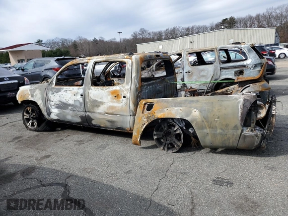 2015 Toyota Tacoma with VIN 3TMLU4EN8FM169721, listed as a Copart auction lot 50369645 with 0 mi miles and Salvage Title. Bid and sale history available at carsss.com. Image 2.