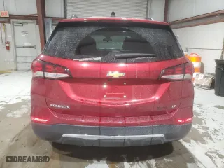 2023 Chevrolet Equinox LT with VIN 3GNAXUEG2PS203821, listed as a Copart auction lot 41343265 with 20,794 mi miles and Non Repairable. Bid and sale history available at carsss.com. Image 6.